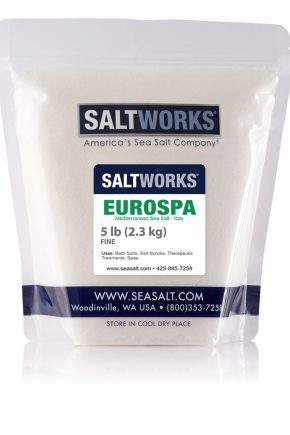 SaltWorks® EuroSpa™<br> Mediterranean Sea Salt 2267g