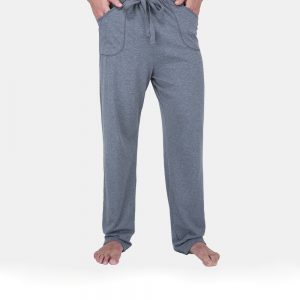 AS1907039 Mens Drawstring Lounge Pants  GRY Front