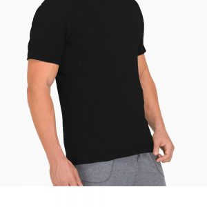 AS1907040  Mens T shirt BLK Side 1