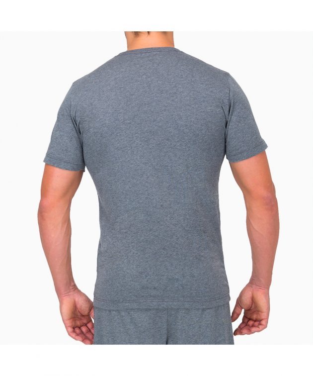 AS1907040  Mens T shirt GRY Back
