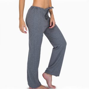 AS1907043 Womens Drawstring Lounge Pants GRY Side